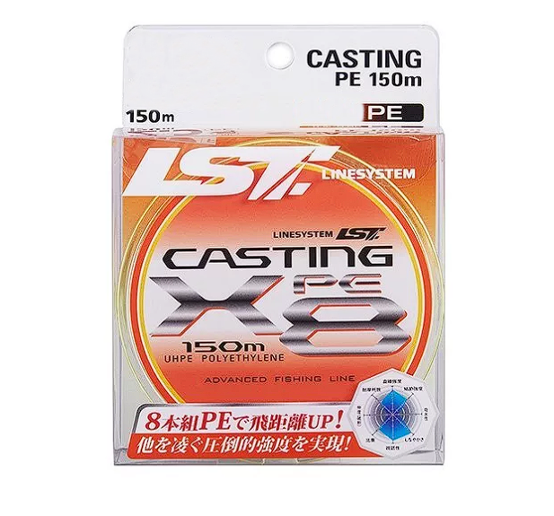 Леска плетеная Linesystem Casting Pe X8 olive, 0.33мм, 150м