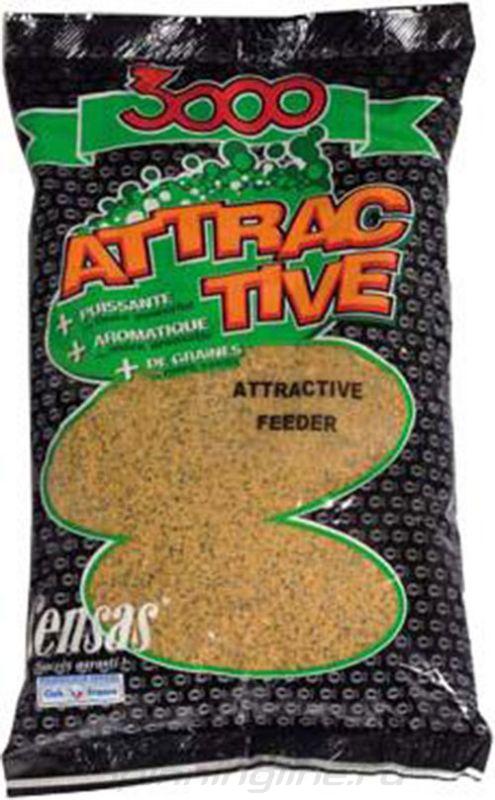 Прикормка 3000 Attractive Feeder, 1кг